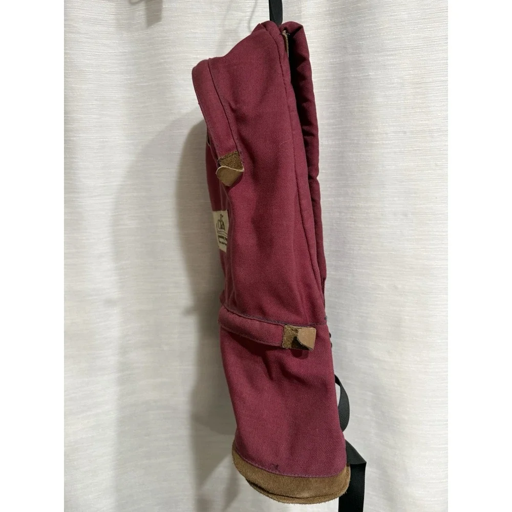 Vintage Class-5 Mountaineering Teardrop Canvas Camp Hike Trail Backpack Rucksack